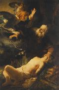 REMBRANDT Harmenszoon van Rijn The Sacrifice of Abraham china oil painting reproduction